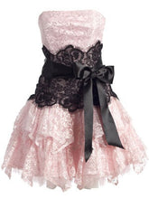 A Line Lace Short Prom Dress Birthday Party Dress Homecoming Dress