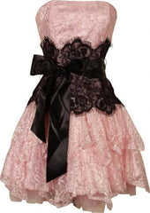 A Line Lace Short Prom Dress Birthday Party Dress Homecoming Dress