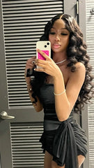 Black Short Prom Dress Birthday Party Dress Homecoming Dress
