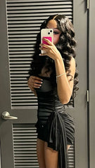 Black Short Prom Dress Birthday Party Dress Homecoming Dress