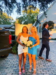 Blue Homecoming Dress , Blue Party Dress