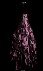 Elegant Halter Purple Long Prom Dresses Beaded Satin A-Line Birthday Dress