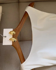 Cute White Sleeveless Satin Floral Skirt Homecoming Dress