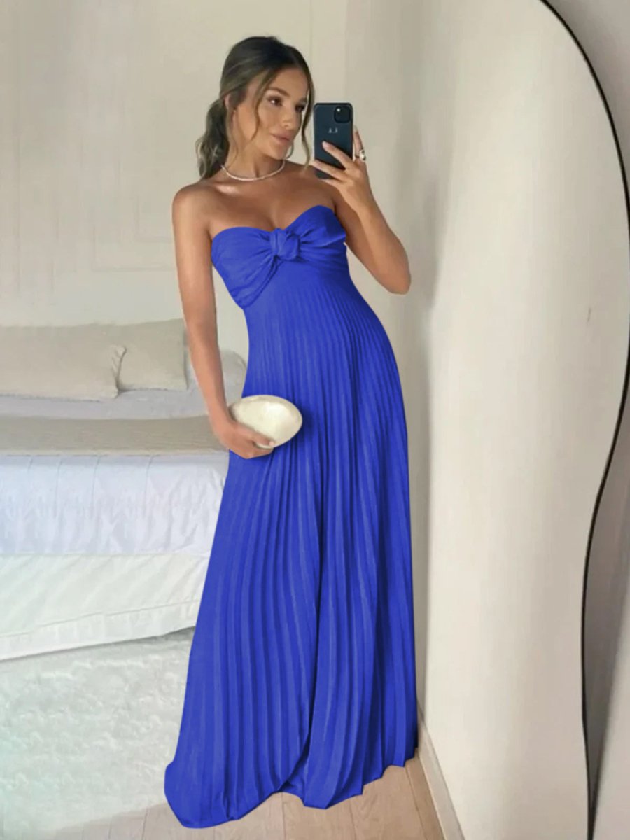 A Line Light Pink Sweetheart Chiffon Long Prom Dress