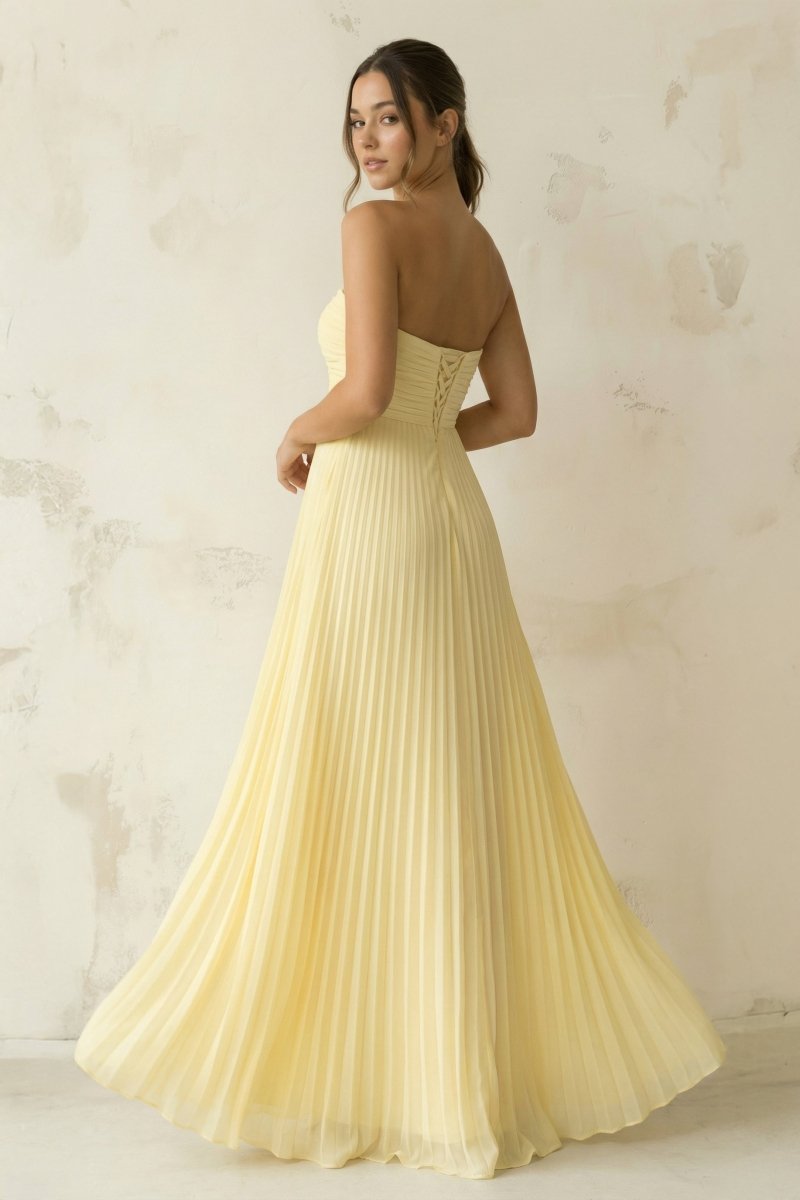A Line Light Pink Sweetheart Chiffon Long Prom Dress